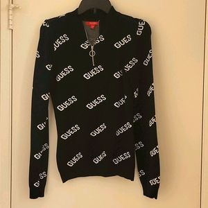 Luxe fitted sleek sweater